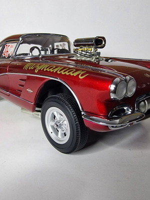 Μεταλλικό μοντέλο PRECISION MINITURES '61 Corvette "Big John" Mazmanian's Drag Vette 1:18 καινούργιο