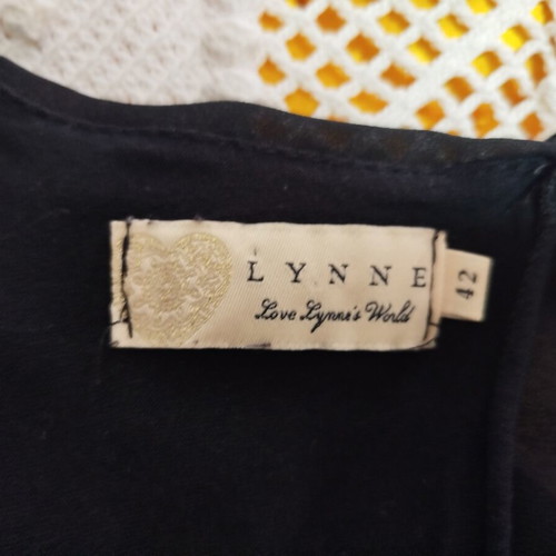 Lynne black maxi dress size 42 like new