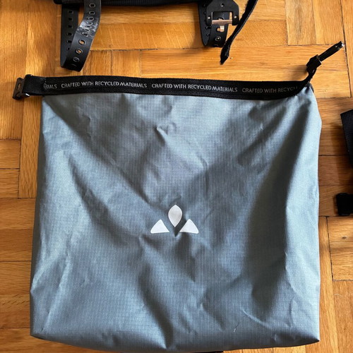 Vaude Trailguide II bike frame bag like new, waterproof 3L