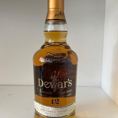 Dewars Special Reserve 12 Years Old Whisky new, collectible