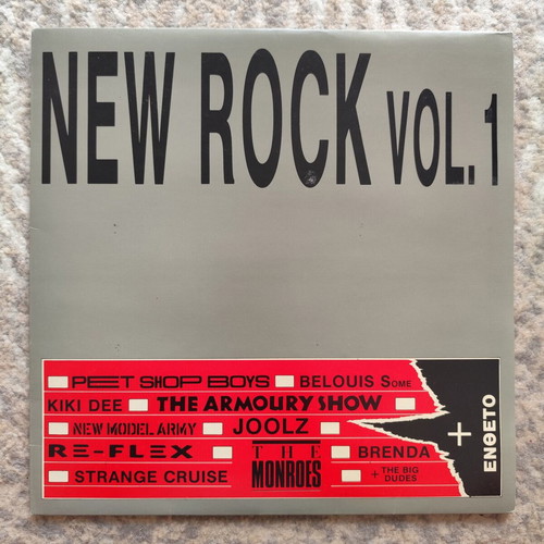 New Rock Vol.1 LP used, rock genre