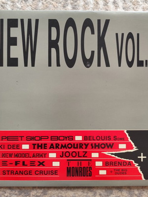 New Rock Vol.1 LP used, rock genre