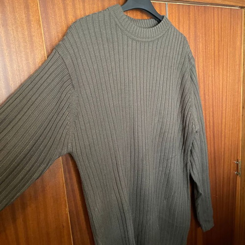Men's knitted sweater brown XL like new