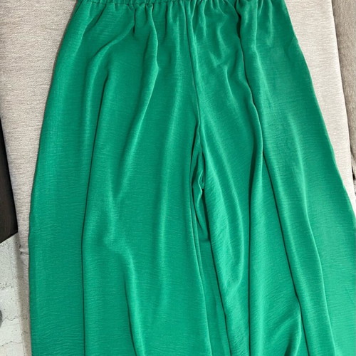 Plus size Shein pants green, new, high waist