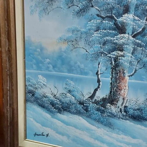 Oil painting canvas like new 1.40x0.80