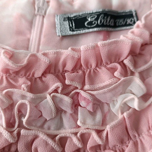 Evita pink girl dress like new, size 10 years