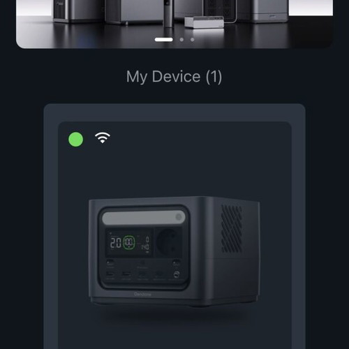 Gendome Go 300 portable power station with app