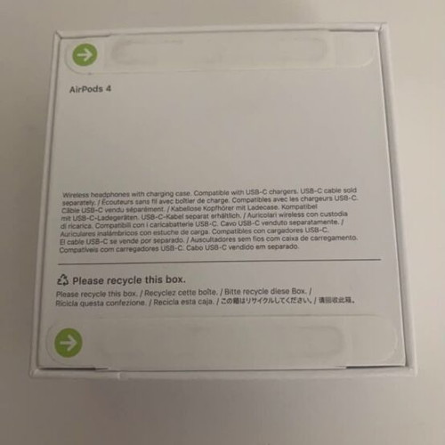 Apple AirPods 4 sealed packaging