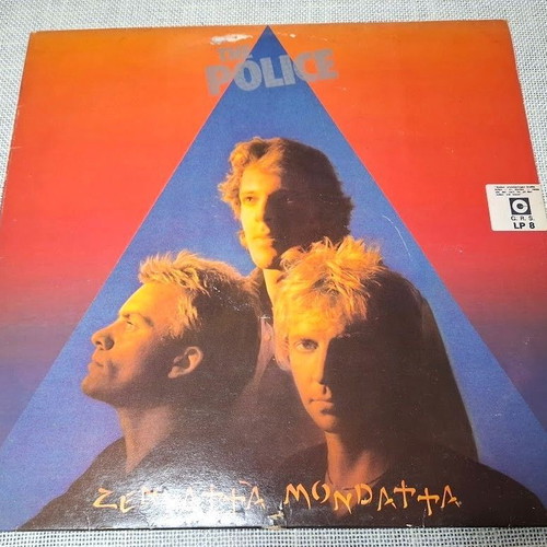 The Police Zenyatta Mondatta LP used, rock