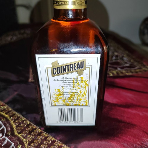 Cointreau Liqueur Vintage 1983 Sealed Collectible Bottle 0.35L