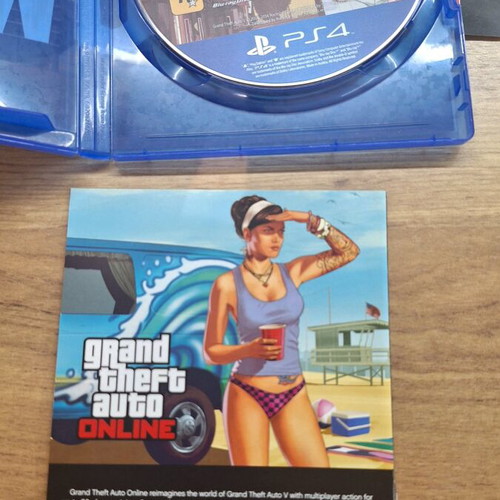 GTA 5 with maps new game for Sony Playstation 4