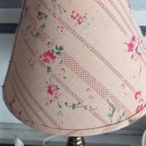 Brass table lamp small used