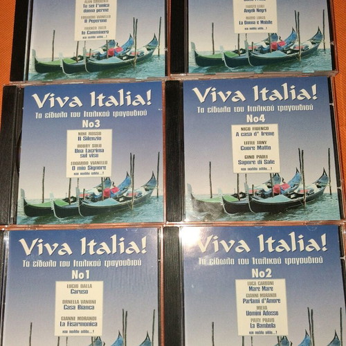 Viva Italia collection 6 CDs like new