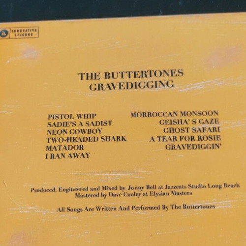 The Buttertones Gravedigging CD, rock