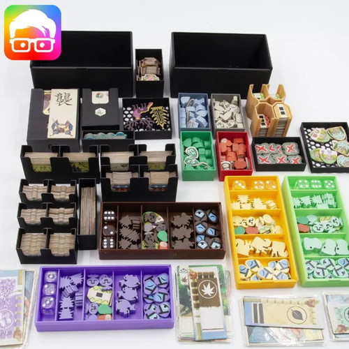 Bitoku Insert Board Game Organizer new, fits sleeved cards