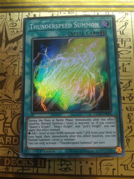  Thunderspeed Summon (Super Rare)