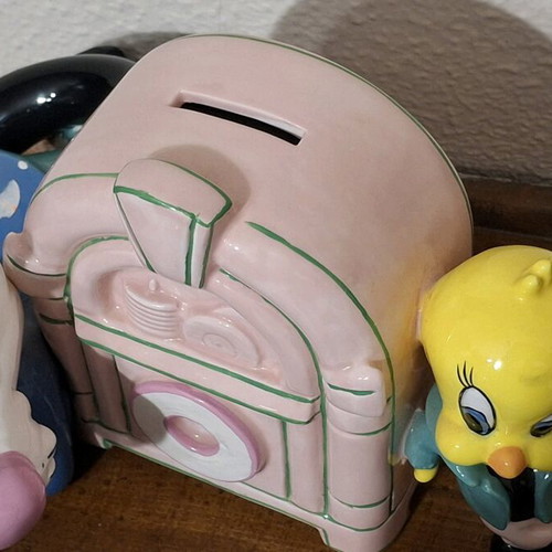 Vintage Looney Tunes Sylvester & Tweety coin bank used 1994