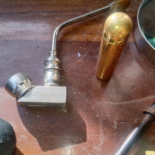 Collection of pipes and antiques like new
