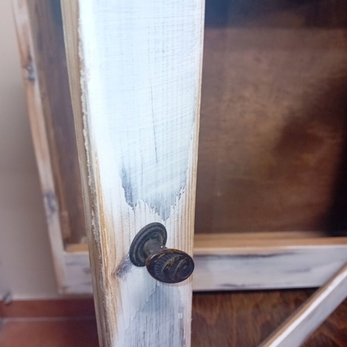 Icon Stand refurbished, early 1900s, chalk finish