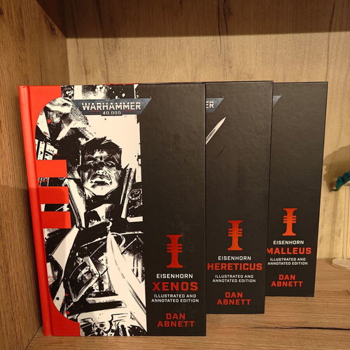 Eisenhorn Trilogy illustrated and annotated edition like new