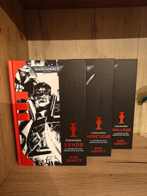 Eisenhorn Trilogy illustrated and annotated edition like new