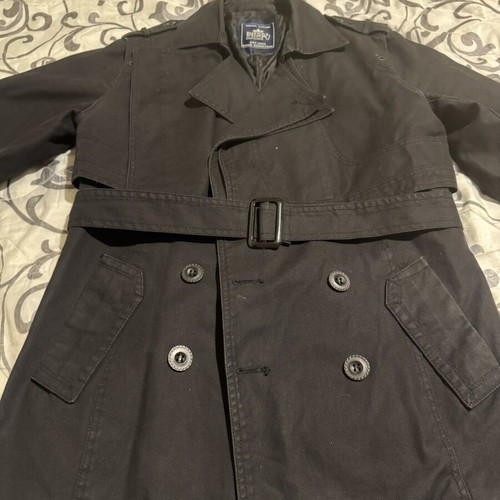 Men's Jacket with Denim Look black, like new, size S