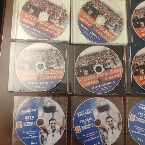 EuroBasket '87 and Euro 2004 All Matches DVD like new