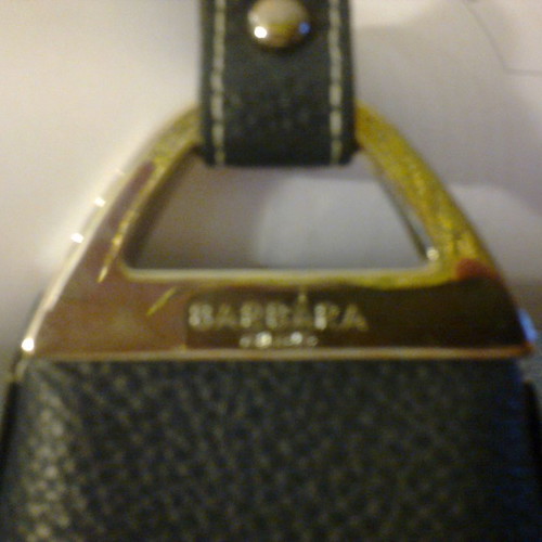 Barbara Milano women's bag in raff color made of soft synthetic material