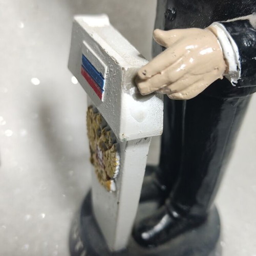 Putin resin figure