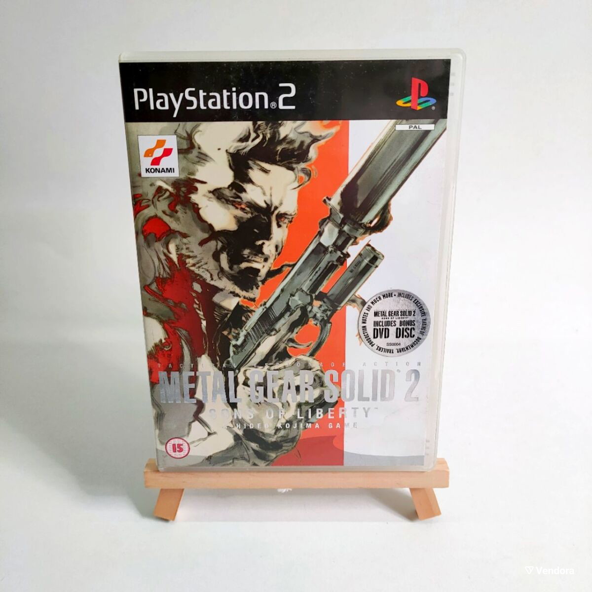 Metal Gear Solid 2 Sons of Liberty p/ Playstation 2 PS2 Original - Melhora o Preço