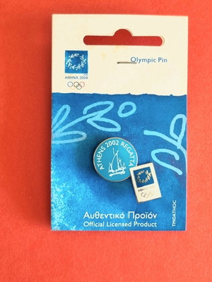 Pins Athens 2004 Regata series new, authentic Olympic lapel pin