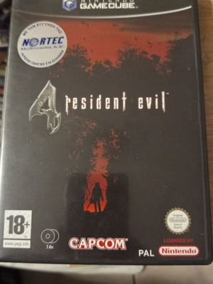 Resident Evil 4 Nintendo GameCube game like new