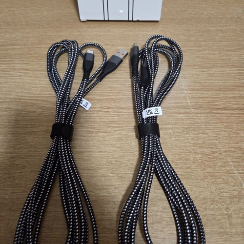 Hunyyn USB charging cables new, pack of 2, 3 meters, USB-A to Micro-USB