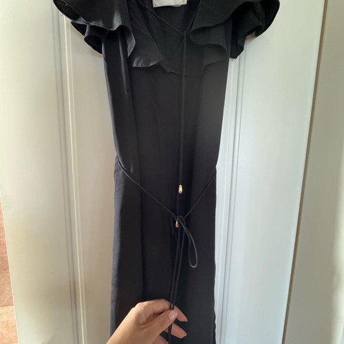Zimmermann silk jumpsuit like new, size small, black