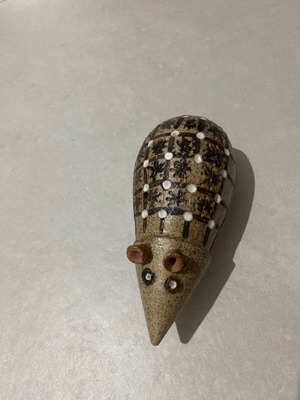 Decorative ceramic handmade mouse like new