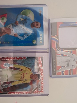 Football cards 2025-26 Topps, Panini & Select, new, pack of 48