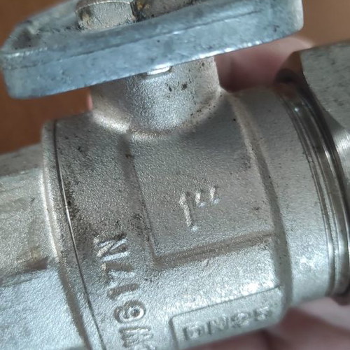 Jes 1-inch water autonomy electric valves used, set of 3 with control panel