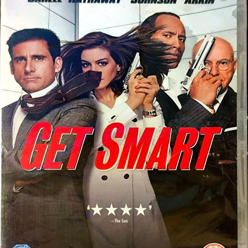 Get Smart DVD καινούργιο, κωμωδία περιπέτεια με Dwayne Johnson και Steve Carell