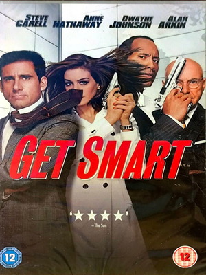 Get Smart DVD καινούργιο, κωμωδία περιπέτεια με Dwayne Johnson και Steve Carell