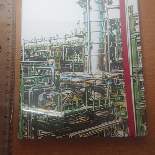 Notebook unused, size 21x15 cm