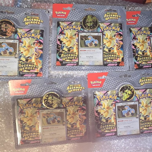 Pokemon Ascended Heroes 2pack Larry new, set of 5