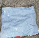 Blue small bag without zipper
