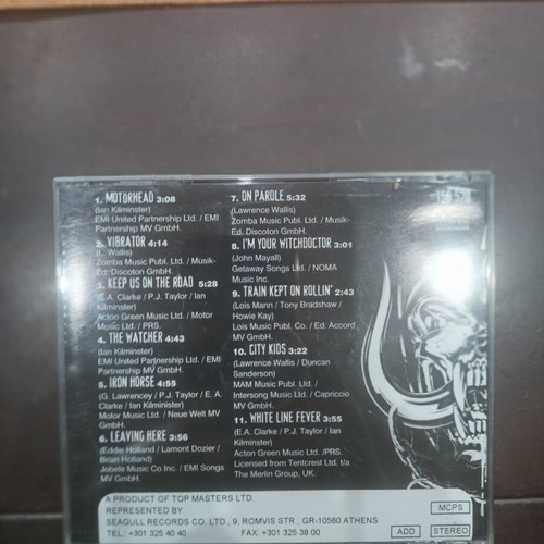 Motörhead Everything Louder, Everything Live CD like new, metal