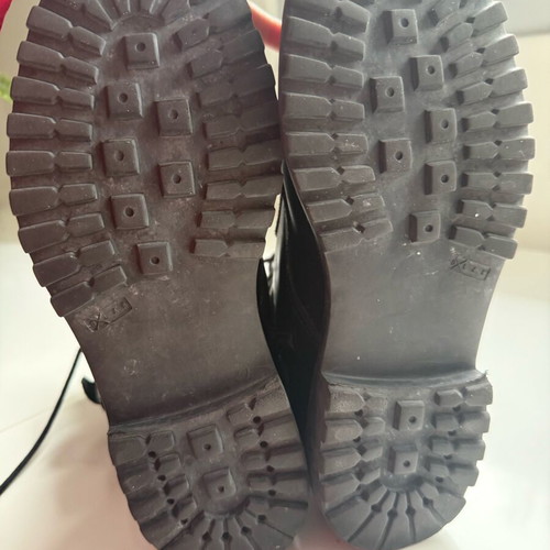 Sante black boots used, size 38.5