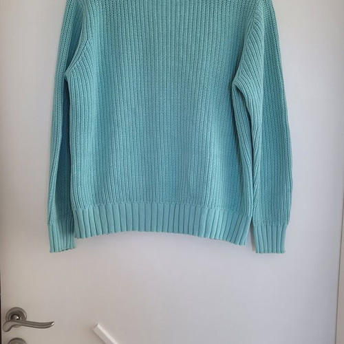 M&S 100% Cotton Aqua Jumper, Size M