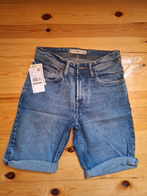 Mango denim shorts with tags, blue, size S