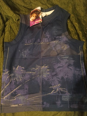 Orchestra sleeveless T-shirt for kids size 98 cm new