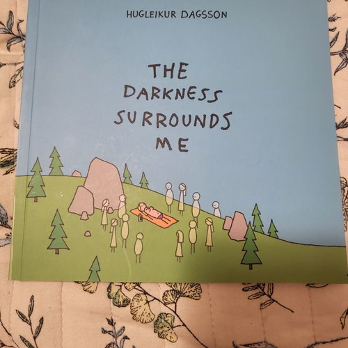 The Darkness Surrounds Me comic book, Icelandic dark humor, new