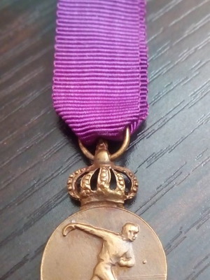 Royal Sieve-Ball Sand Society Royale Sablon Miniature Medal