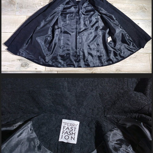 Quality black lightweight jacket 80% viscose like new, size S/M